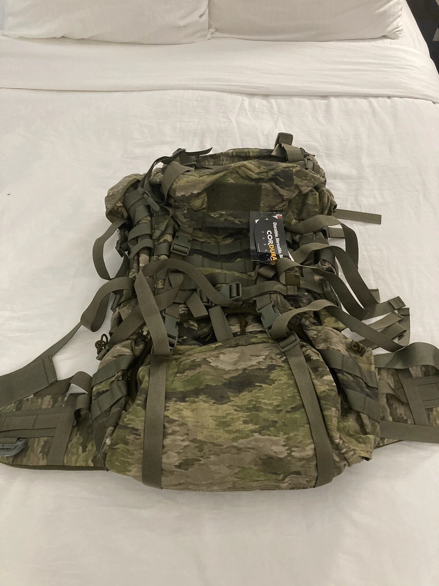 Wisport Raccoon 65L Backpack Military Hunting MOLLE Patrol Combat A TACS iX Camo