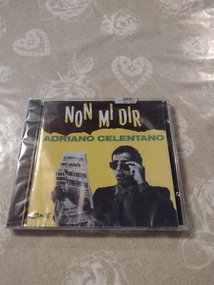 ADRIANO CELENTANO NON MI DIR RARO CD ITALY 1995 CLAN RTI SIGILLATO