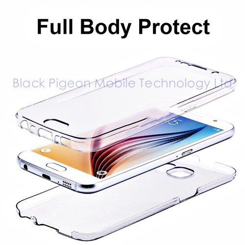 Shockproof 360° Clear Gel Case Cover For Samsung Galaxy S8 S9 Plus A6 A8 J4 J6 + - Picture 3 of 26