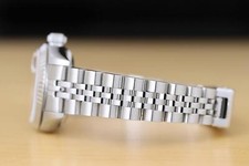 ROLEX LADIES DATEJUST 79174 BLACK DIAMOND DIAL 18K WHITE GOLD STEEL WATCH 5