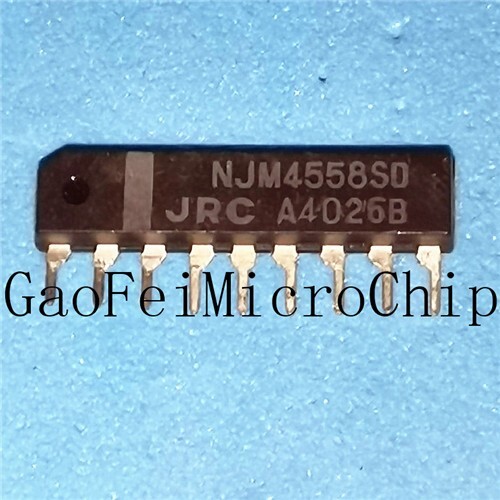 2PCS NEW JRC 4558SD NJM4558SD NJM4558 SIP-9 Dual Operational