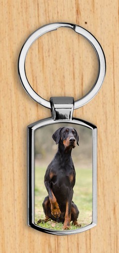 Taza Doberman, Llavero, Posavasos - Raza de Perro, Regalo Navidad/Cumpleaños - Imagen 3 de 6