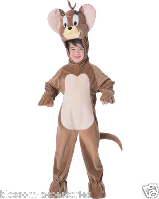 Rubie's Jerry Toddler Costume From Tom & Jerry - Plush Jumpsuit With Detachable Tail, Size 2-3 Years - View #4