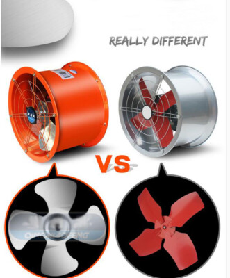 220V 8Inch Axial Fan Cylinder Pipe Fan Exhaust Fan Cooling High