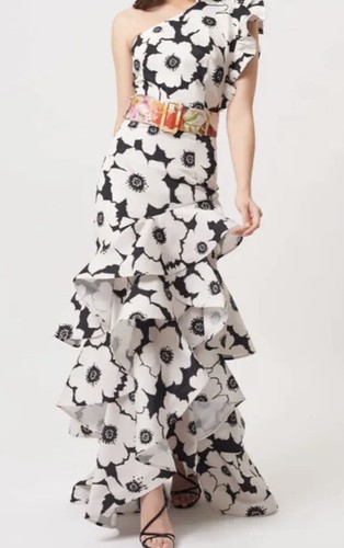Forever Unique One Shoulder Ruffle 
