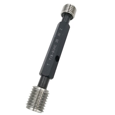 Thread Plug Gages 7/8-9 UNC 2B Go NoGo Thread Gage Gauge check inspect Threads