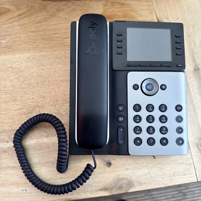 POLY Edge E350 IP-Telefon und PoE-fähig 