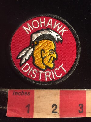 2nd Hand, Not Old Native American Indian MOHAWK DISTRICT Boys Scouts Patch 00RQ