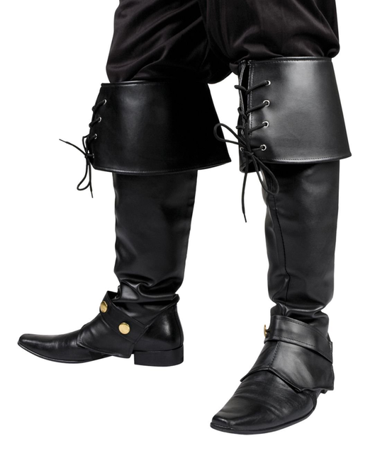 mens costume boot covers