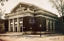 N Chicago Hebrew Temple Pine Grove & Graces St RPPC Photo Postcard COPY