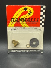 Rannalli 3306 Crown Gear Assembly 33 Tooth Vintage Slot Car