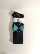 b studio -men's socks - multi color- Cashmere blend - Made in USA **L3**