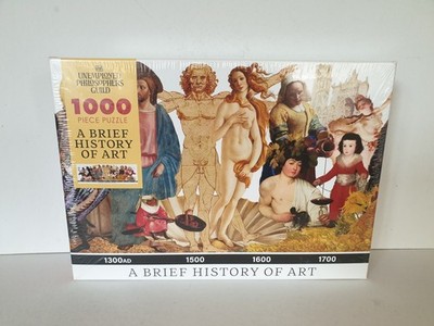 Philosophengilde Eine kurze Kunstgeschichte 1000 Teile Puzzle 30 x 90 cm