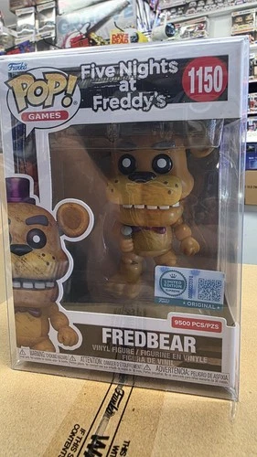 Funko Pop Five Nights at Freddy's Fredbear #1150 EE Exclusive LE 9500 IN HAND