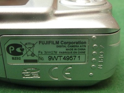 FUJIFILM DIGITAL CAMERA - A170 (SILVER) | eBay