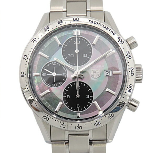 Tag Heuer Carrera Herren Automatik Uhr Kaliber 16 Chronograph CV201P.BA0794 - Bild 1 von 12
