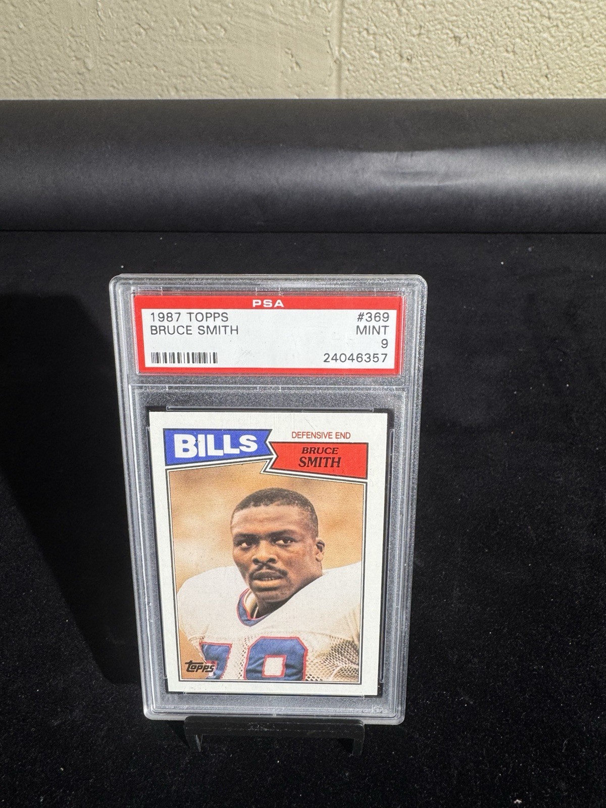 1987 Topps - Bruce Smith #369 PSA 9 Buffalo Bills