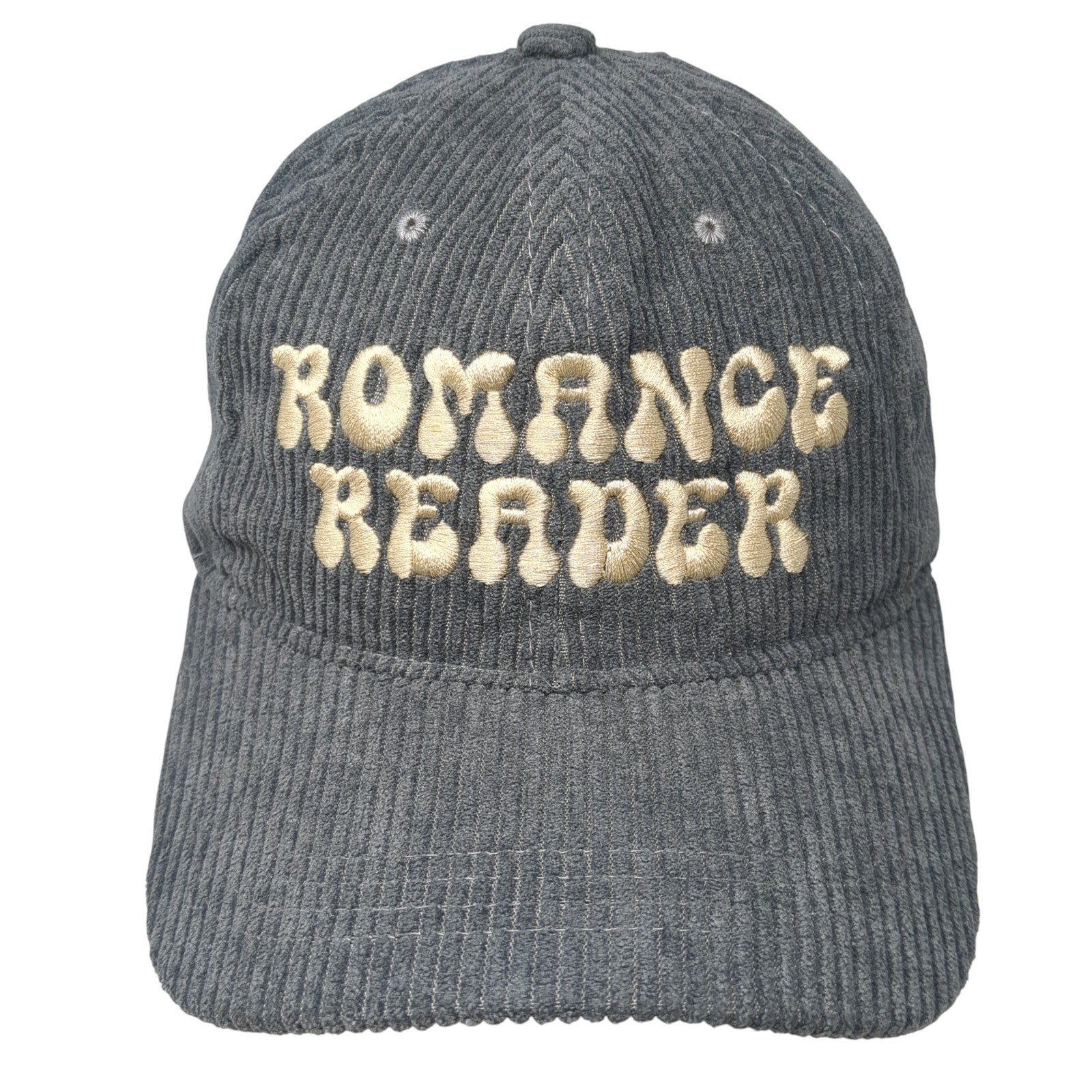 Romance Reader Baseball Cap Gray One Size Adjusta… - image 1