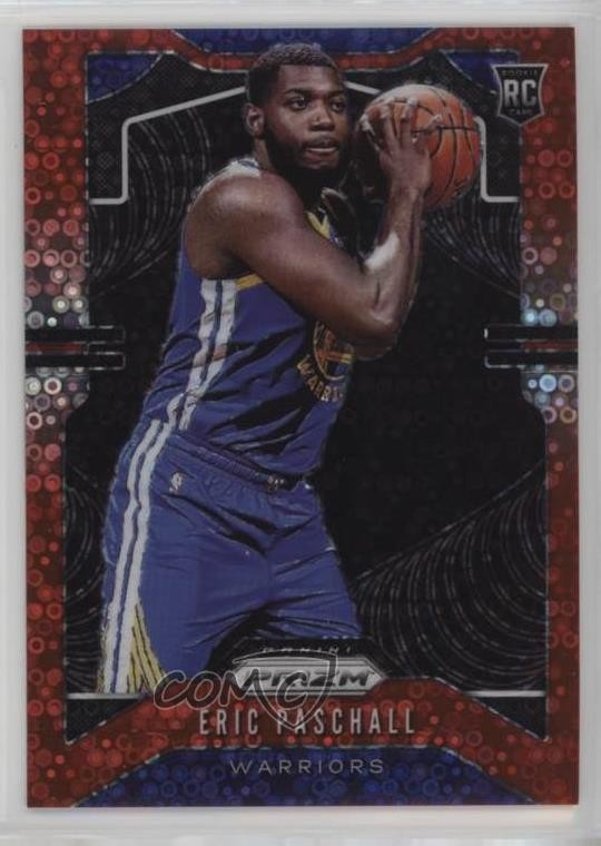 2019-20 Panini Prizm Rookie Fast Break Red Prizm 14/125 Eric Paschall #279 et6