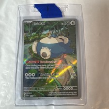Pokemon Snorlax 151 Sealed Promo 051 SV Scarlet & Violet ETB Promo