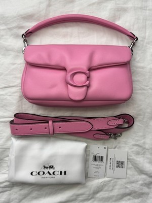 Coach The Summer I Turned Pretty 20 Pillow Tabby Bag Vivid Pink - No Hang Tags