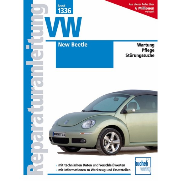 Vw Volkswagen New Beetle Typ 9C 1997-2010 Werkstatthandbuch Bucheli Verlag-image