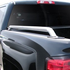For Chevy Silverado 1500 14-26 Steelcraft Polished Stainless Steel Bed Rails