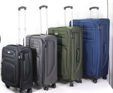 X Extra Large 4 Wheel Suitcases Expandable Luggage Cabin Case Travel Bag Case