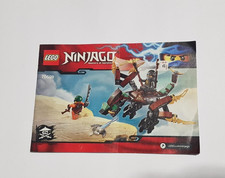 LEGO, notice  manuel instruction lego ninjago 70599