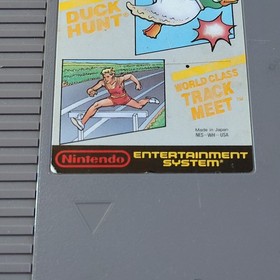 Nintendo Super Mario Bros./Duck Hunt/World Class Track Meet NES NTSC 1988 MP