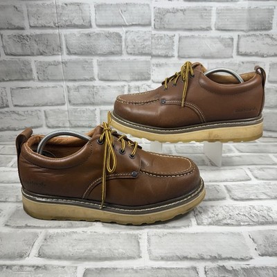 DIEHARD Sure Track Men\'s Size 10.5 Soft Toe Brown Leather Oxford Work Shoes Amazon.com | HANDPOINT Men main image 4
