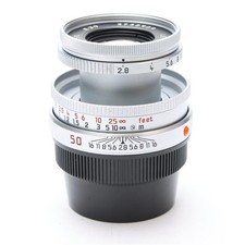 Leica Elmar-M 50mm F/2.8 Silver 11831 Collapsible/0.7m Focus  206