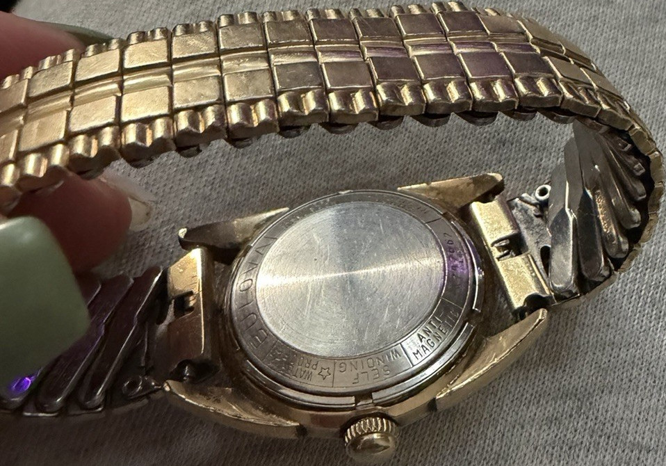 Benrus Vintage Self-Winding Shock-Resistant Gold Filled Men's Wristwatch