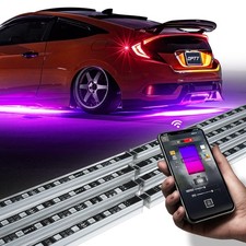 Led Underglow Lighting Kit Rgb Aluminum App Remote Control Aura Pro Opt7 Led Underglow Lighting Kit Rgb Aluminum App Remote Control Aura Pro Opt7