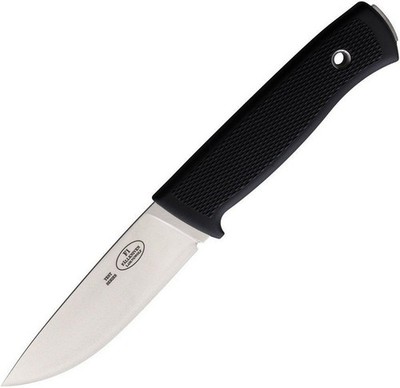 Fallkniven F1 Fixed Knife Stainless Blade Black Thermorun Handle - F1NZWOLF