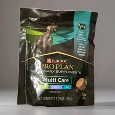 Purina Pro Plan Veterinary Multi Care Dog Supplement 30 Soft Chews Exp: Jul 2026