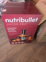Nutribullet Juicer Pro NBJ-200 1000W Black and Silver