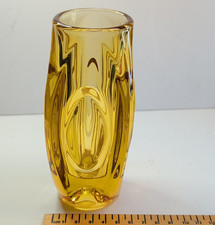 Czechoslovakia Bullet Glass Or Lens Glass. Stunning