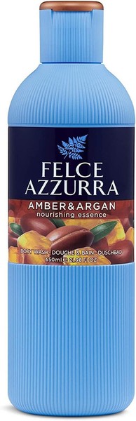 12X Paglieri Felce Azzurra Duschgel Bernstein Argan 650Ml+Polpa-image