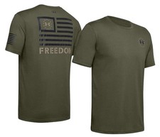 NWT Under Armour Men's UA Freedom Banner T-Shirt 1352147