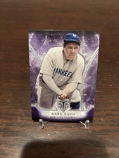 Topps 2015 Triple Threads Babe Ruth #1 Amethyst /354 Yankees MLB Baseball