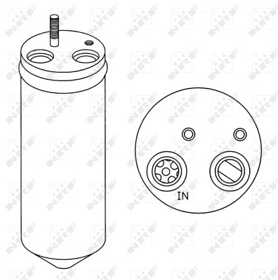 NRF-OE 33148 Dryer, air conditioning for DAEWOO