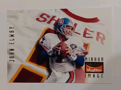 1995 SkyBox Premium #154 John Elway / Heath Shuler MI       Football