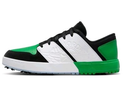 NEW Nike Men's 7 Air Jordan NU Retro 1 Golf Shoe Lucky Green Celtics FZ4153-002