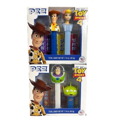 Toy Story 4 PEZ Gift Set Bundle Woody Buzz Bo Peep Alien Brand New UnOpened