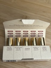 NEMAT PERFUME OIL DISCOVERY KIT WHT MUSK VANILLA MUSK AMBER EGYPTIAN MUSK AMBER