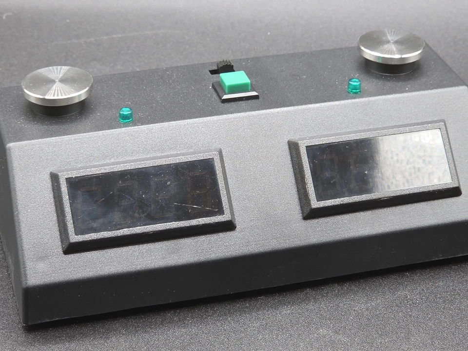 Zmart Fun ZMF-II Digital Game Chess Clock Black / Green LED - Tested Working - Image 3 of 4