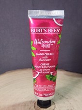 Burt's Bees Hand Cream With Shea Butter WATERMELON  MINT 1 fl oz. Tube RARE