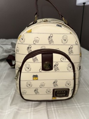Loungefly Disney Pixar Wall-E & Eve & Characters Backpack Bag