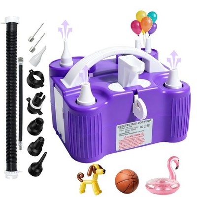 Balloon Pump , 4-in-1 Pump Inflator Blower Machine for All Balloons & Inflati...